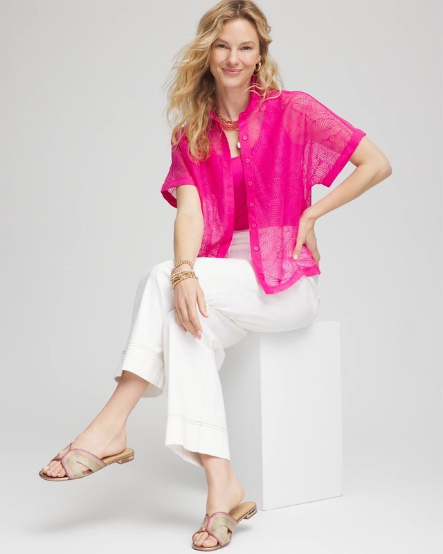 Deco Burnout Shirt - image 2